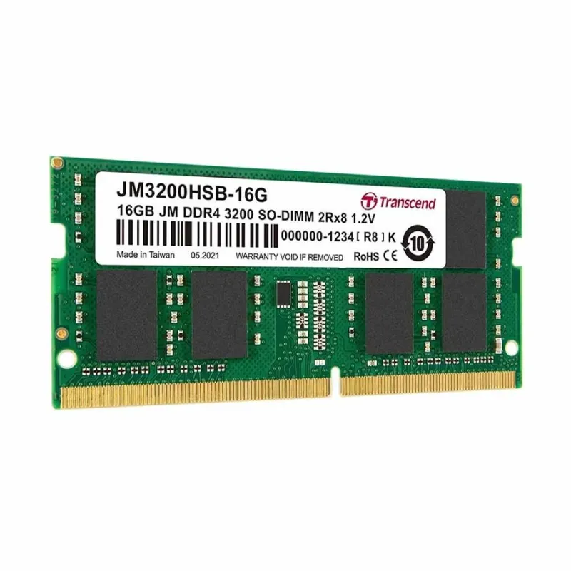 Transcend JetRAM 16GB DDR4 3200Mhz SO-DIMM Laptop RAM