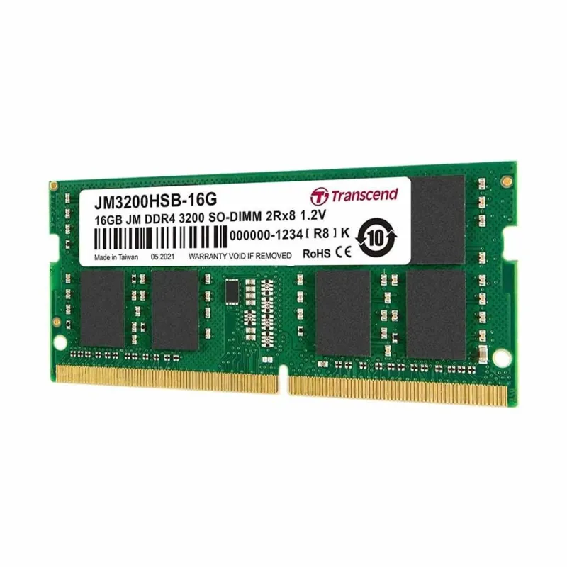 Transcend JetRAM 16GB DDR4 3200Mhz SO-DIMM Laptop RAM