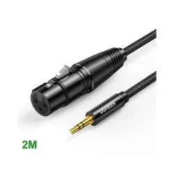 UGREEN AV182 (20244) 3.5mm Male to XLR Female Audio Cable - 2M