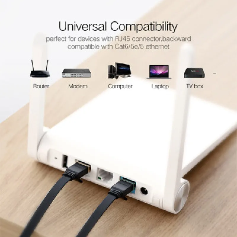 UGREEN NW106 (11263) Cat 7 U/FTP Lan Cable - 5M UGREEN NW106 (11263) Cat 7 U/FTP Lan Cable - 5M