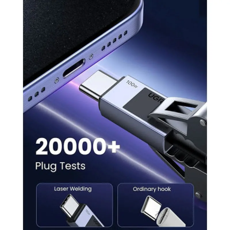 UGREEN L512 (45065) USB-C to USB-C PD Fast Charging Cable - 3M