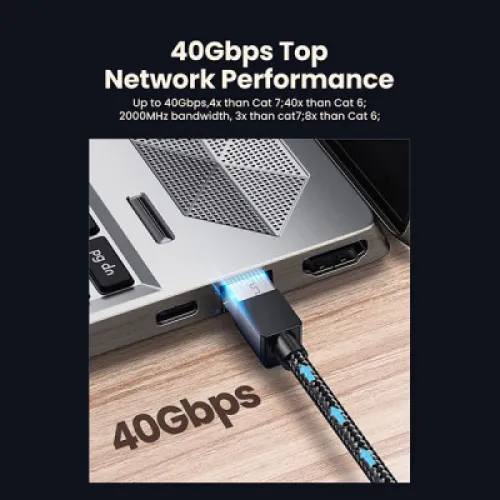 UGREEN NW153 (80432) Cat 8 Ethernet Cable - 3M