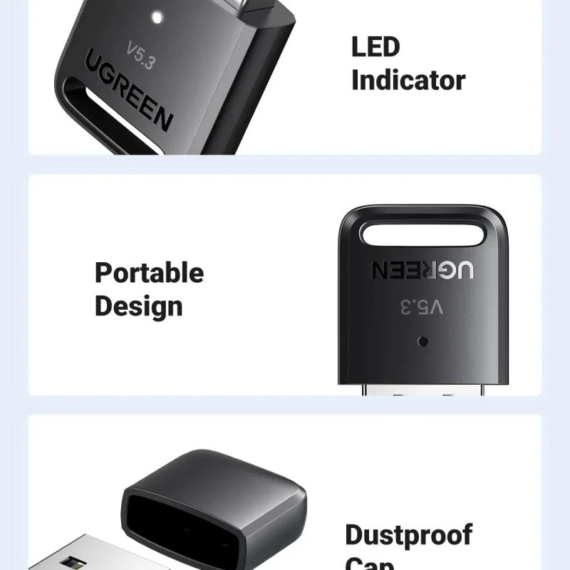 UGREEN CM591 USB Bluetooth 5.3 Adapter