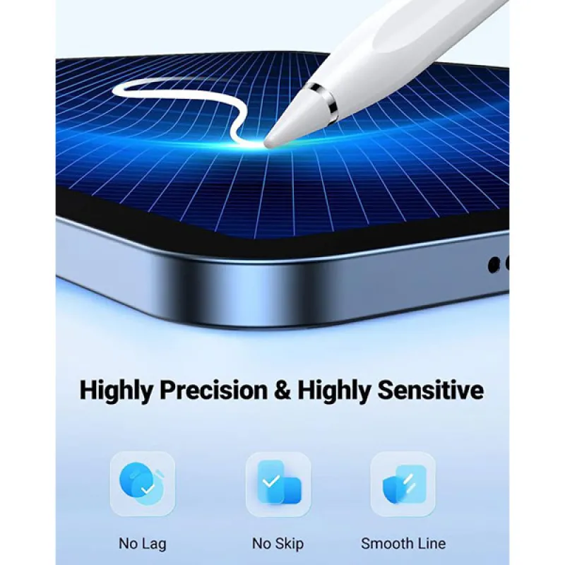 Ugreen LP452 (90915) White Smart Stylus Pen for iPad