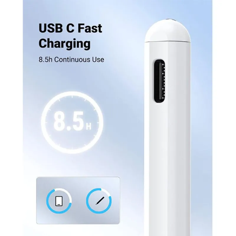 Ugreen LP452 (90915) White Smart Stylus Pen for iPad