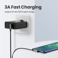 UGREEN US176 (20856) Right Angle USB-A to C Cable - 1M