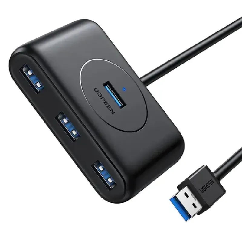 UGREEN CR113 (20291) 4-in-1 USB 3.0 Hub - 1M