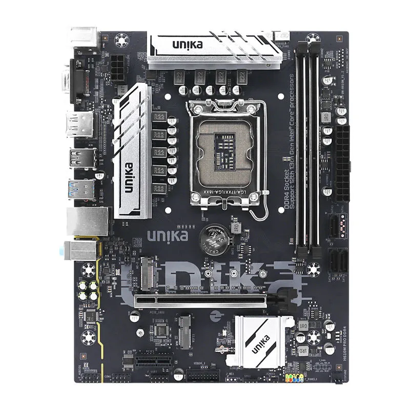 UNIKA UN-B760M 666 DDR4 SNIPER 14th Gen Micro ATX Motherboard