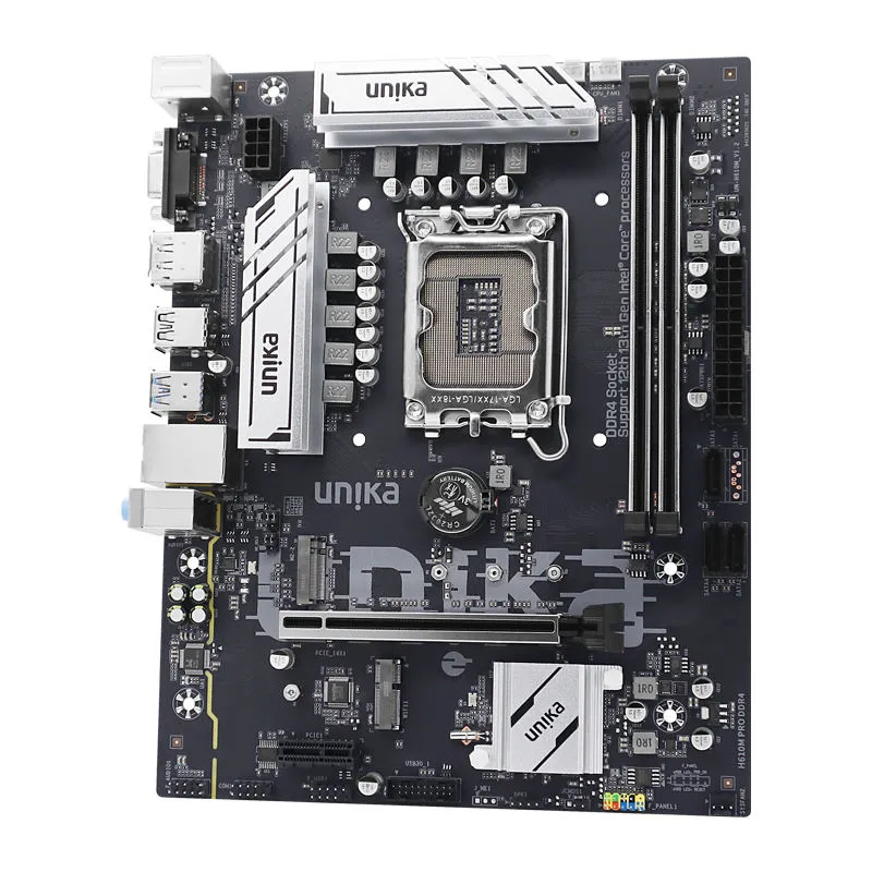 UNIKA UN-B760M 666 DDR4 SNIPER 14th Gen Micro ATX Motherboard