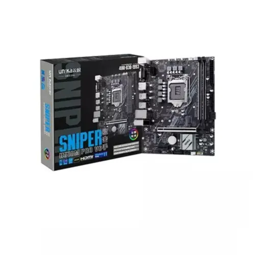 UNIKA UN-H510M PRO V6 SNIPER DDR4 10th11th Gen Micro ATX Motherboard