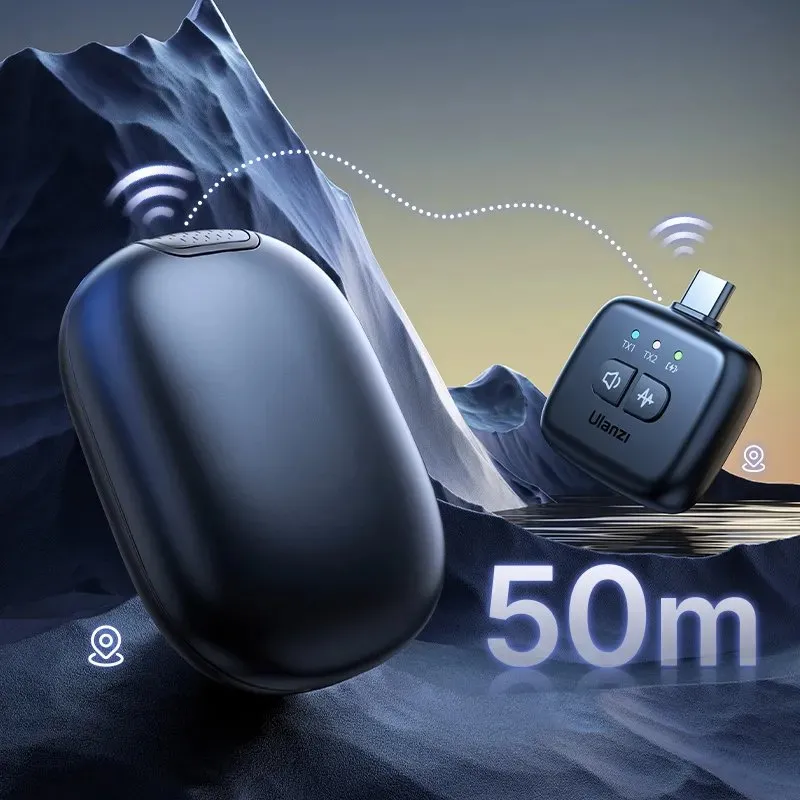 Ulanzi A30 Wireless Lavalier Tiny Microphone