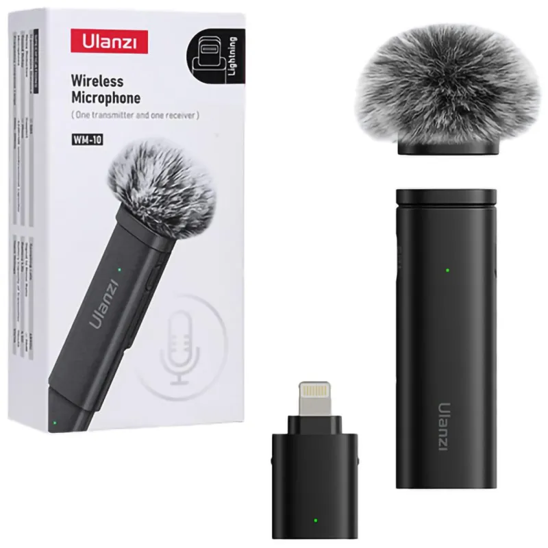 Ulanzi WM-10 Lavalier Wireless Microphone