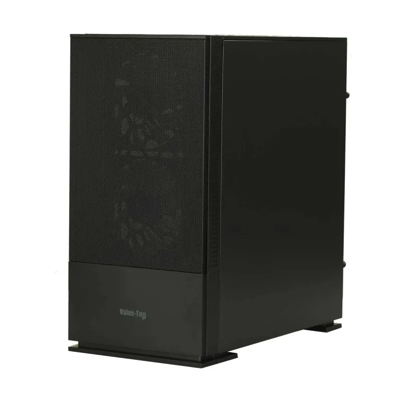 Value-Top VT-B701 Mini Tower Gaming Case Black