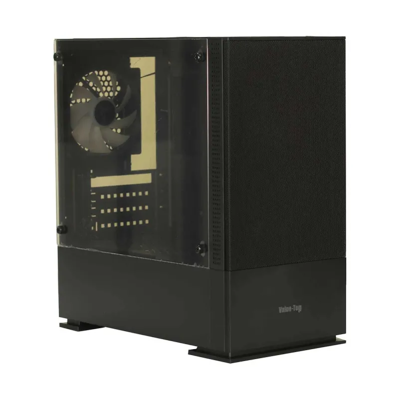 Value-Top VT-B701 Mini Tower Gaming Case Black
