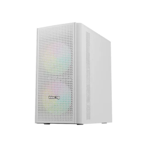 Value-Top VT-M200-W Mid Tower Micro ATX Casing With PSU