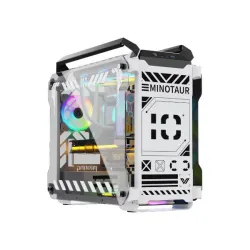 Value-Top Minotaur Mloong Series Open-Frame Gaming Case (White)