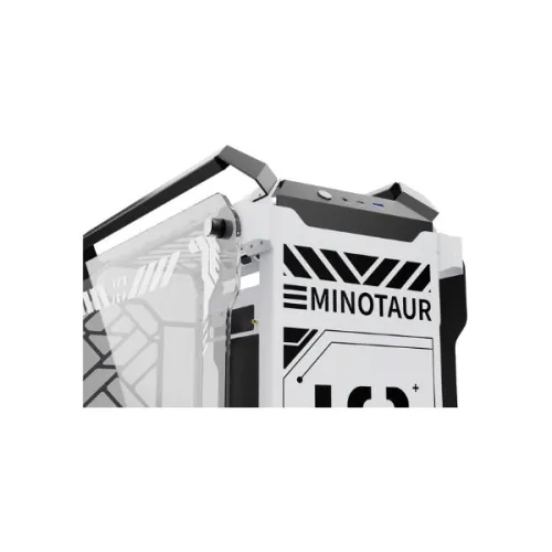 Value-Top Minotaur Mloong Series Open-Frame Gaming Case (White)
