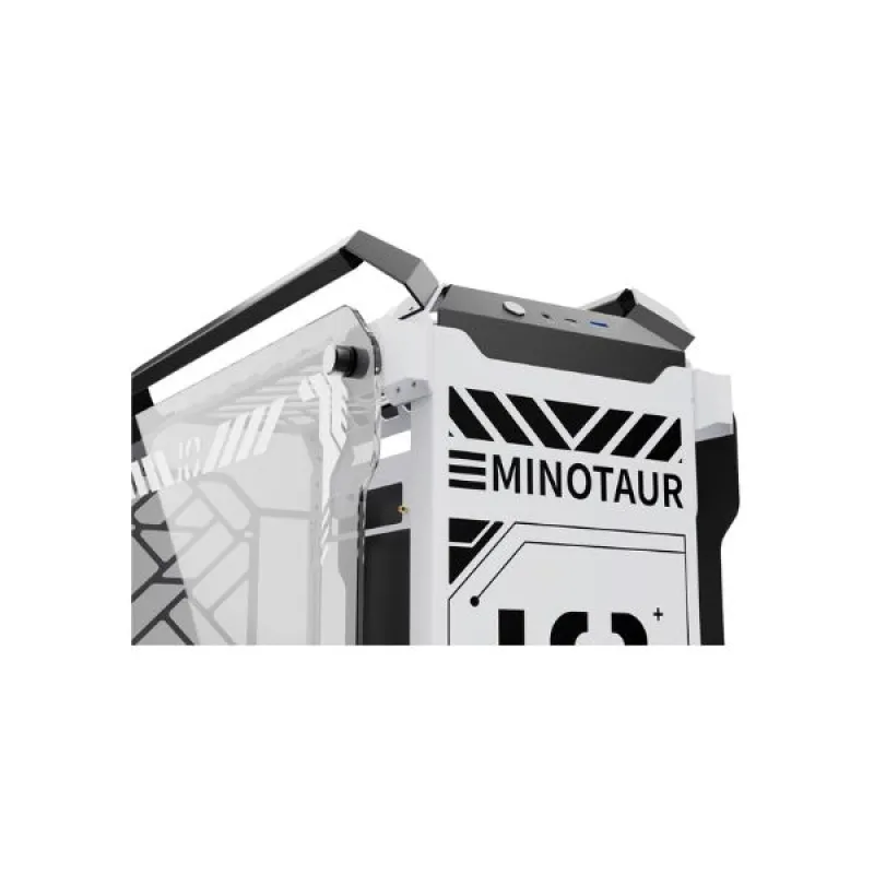 Value-Top Minotaur Mloong Series Open-Frame Gaming Case (White)