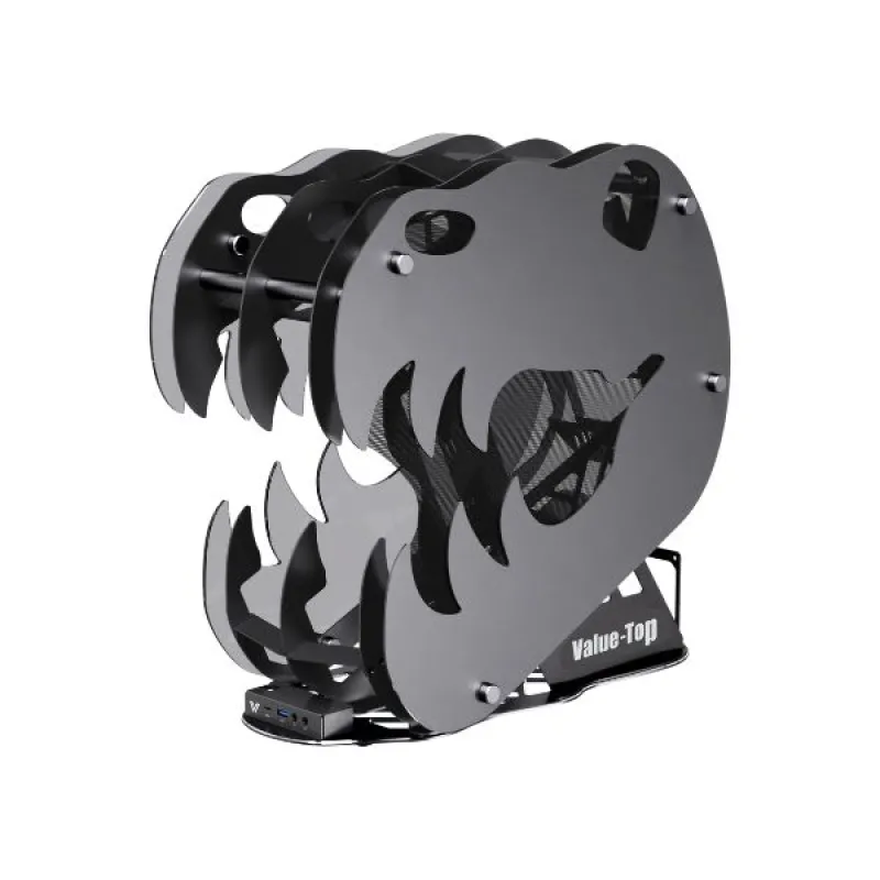 Value-Top M.Star Mloong Series Open-Frame Micro ATX Gaming Case