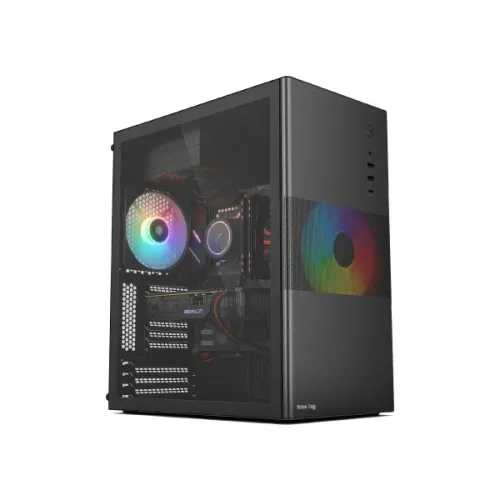 Value-Top T863 ARGB Micro ATX Case With 200w PSU