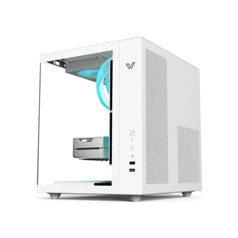 Value top TYPHOON F5W Full view ATX Computer Case