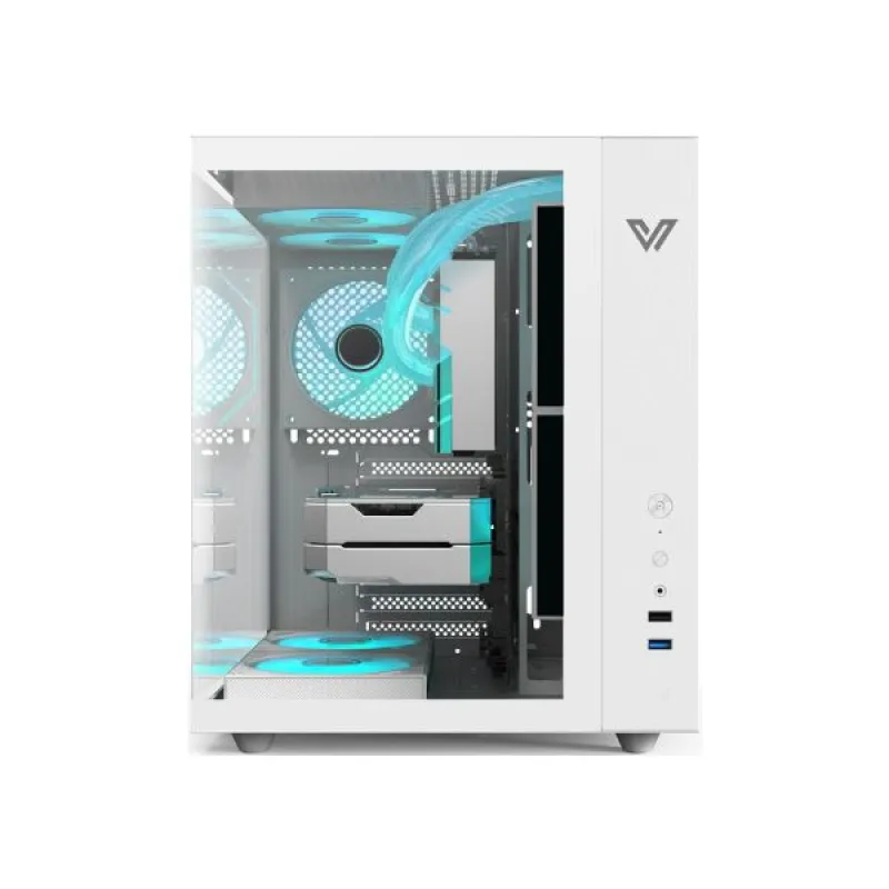 Value top TYPHOON F5W Full view ATX Computer Case