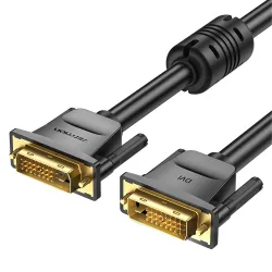 VENTION EAABG DVI(24+1) Male to Male Cable 1.5M Black