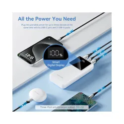VENTION FHLB0 20000mAh 22.5W LED Display Power Bank