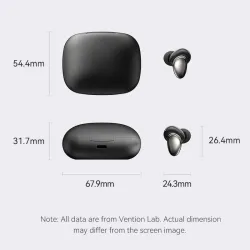 Vention Tiny T13 True Wireless Bluetooth Earbuds