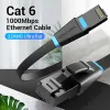 VENTION IBJBG Flat Cat.6 UTP Patch Cable 1.5M Black