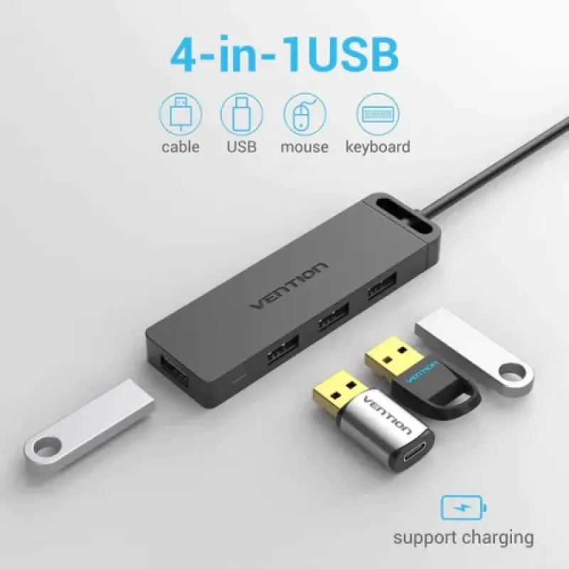 Vention CHLBF 4-Port USB 3.0 Hub Vention CHLBF 4-Port USB 3.0 Hub