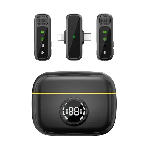 WIWU Wi-WM003 Duo Wireless Mini Microphone