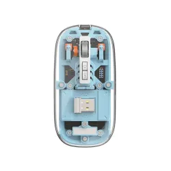 WiWU WM105 Crystal Transparent Magnetic Wireless Mouse
