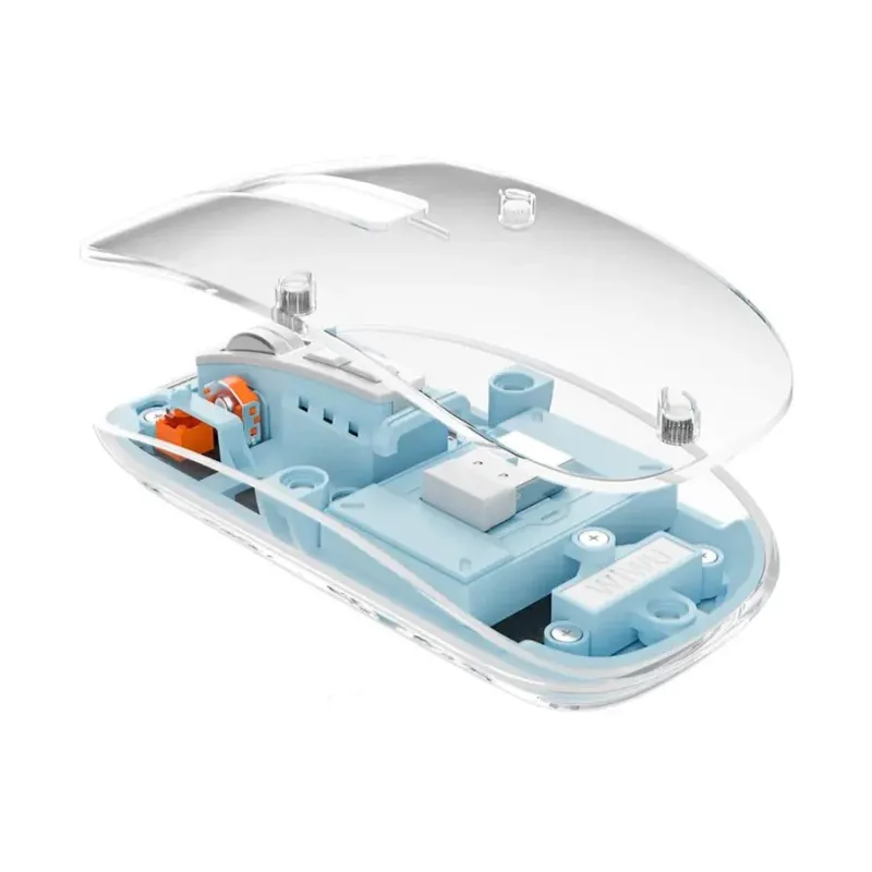 WiWU WM105 Crystal Transparent Magnetic Wireless Mouse