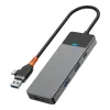 WiWU A431C Linker 4 in 1 USB Hub