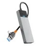 WiWU A431C Linker 4 in 1 USB Hub