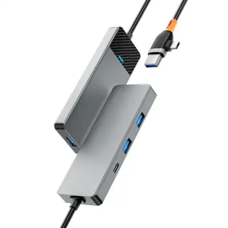 WiWU A431C Linker 4 in 1 USB Hub