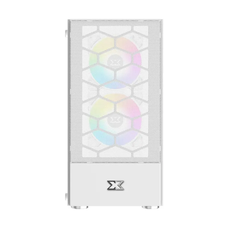 XIGMATEK Oreo Arctic Tempered Glass Mini Tower Gaming Casing