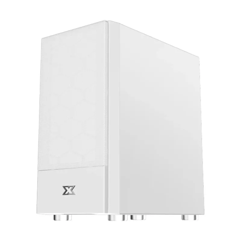 XIGMATEK Oreo Arctic Tempered Glass Mini Tower Gaming Casing