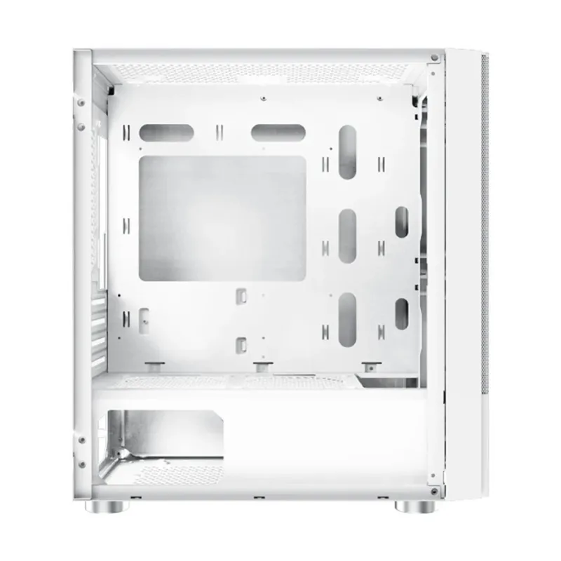 XIGMATEK Oreo Arctic Tempered Glass Mini Tower Gaming Casing