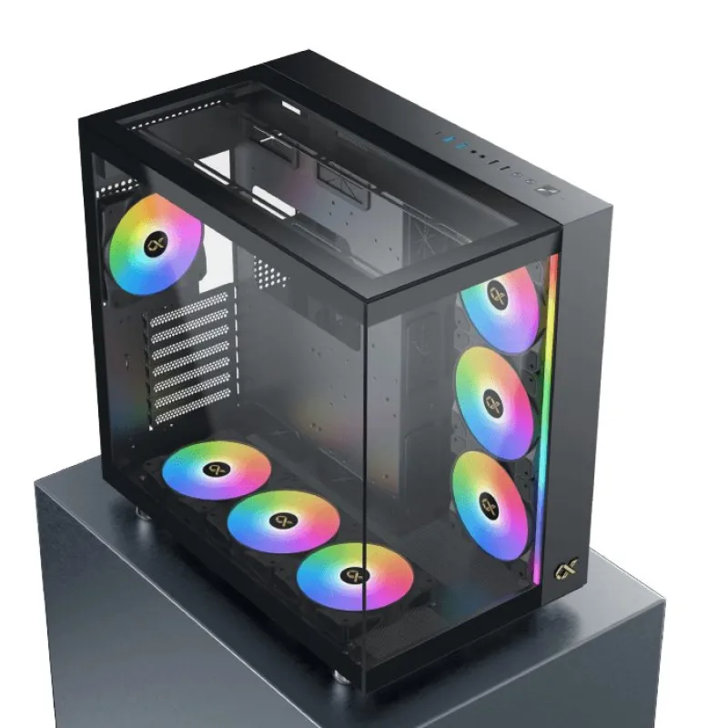 Xigmatek AQUA Ultra Black Mid Tower Gaming Case