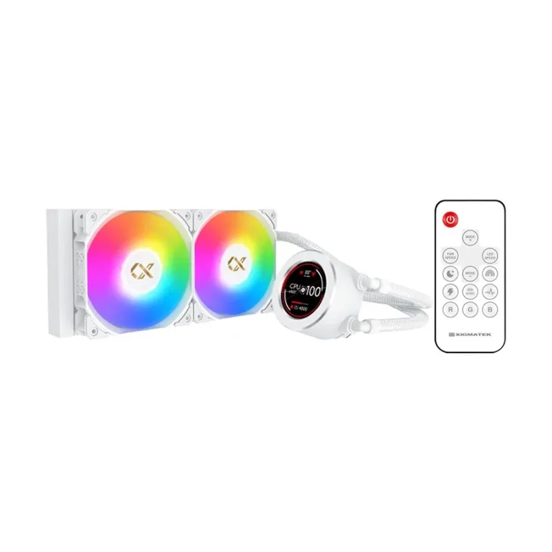 Xigmatek Frozr-O II Arctic 240 ARGB AIO Liquid CPU Cooler