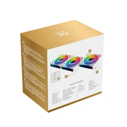 Xigmatek Starlink Ultra Arctic 3 In 1 ARGB Casing Fan