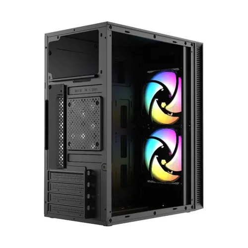 Xtreme M111 RGB Mid Tower Casing With 2 RGB Fan