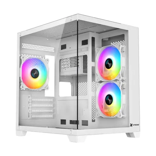 Xtreme S270W ARGB Mid Tower Casing With 3 ARGB Fan