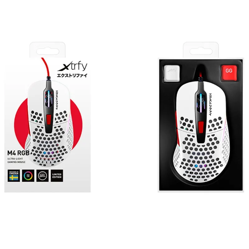 Xtrfy M4 RGB Ultra-Light Gaming Mouse Tokyo (Limited Edition)