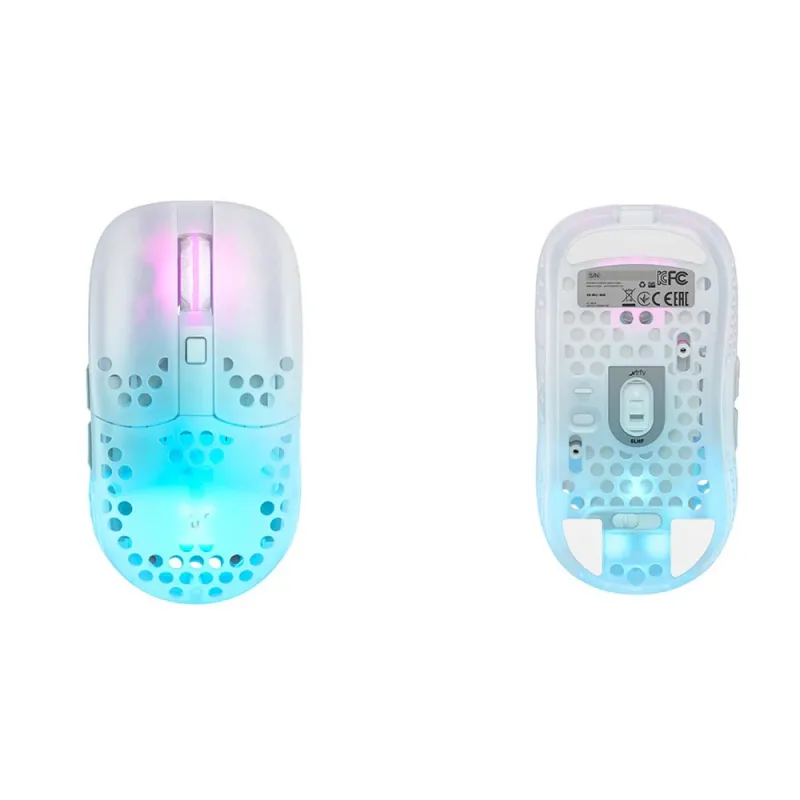 Xtrfy MZ1 RGB Wireless Ultra-Light Gaming Mouse White