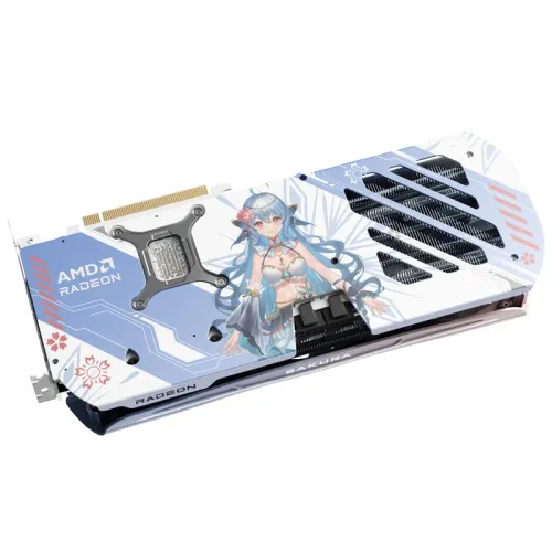 Yeston Sakura Atlantis Radeon RX 9070 16G GDDR6 Graphics Card