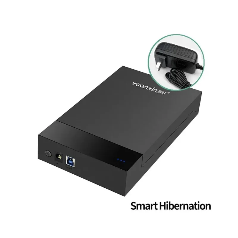 Yuanxin YPH-050 3.5 Inch SATA HDD Enclosure with Power Adapter