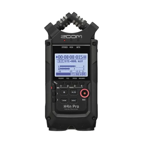 Zoom H4n Pro 4-Track Portable Audio Recorder